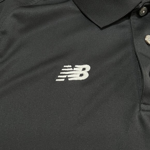Kyle Busch M&M’s Racing Polo XL New Balance Nascar Team Shirt Black - Picture 4 of 11